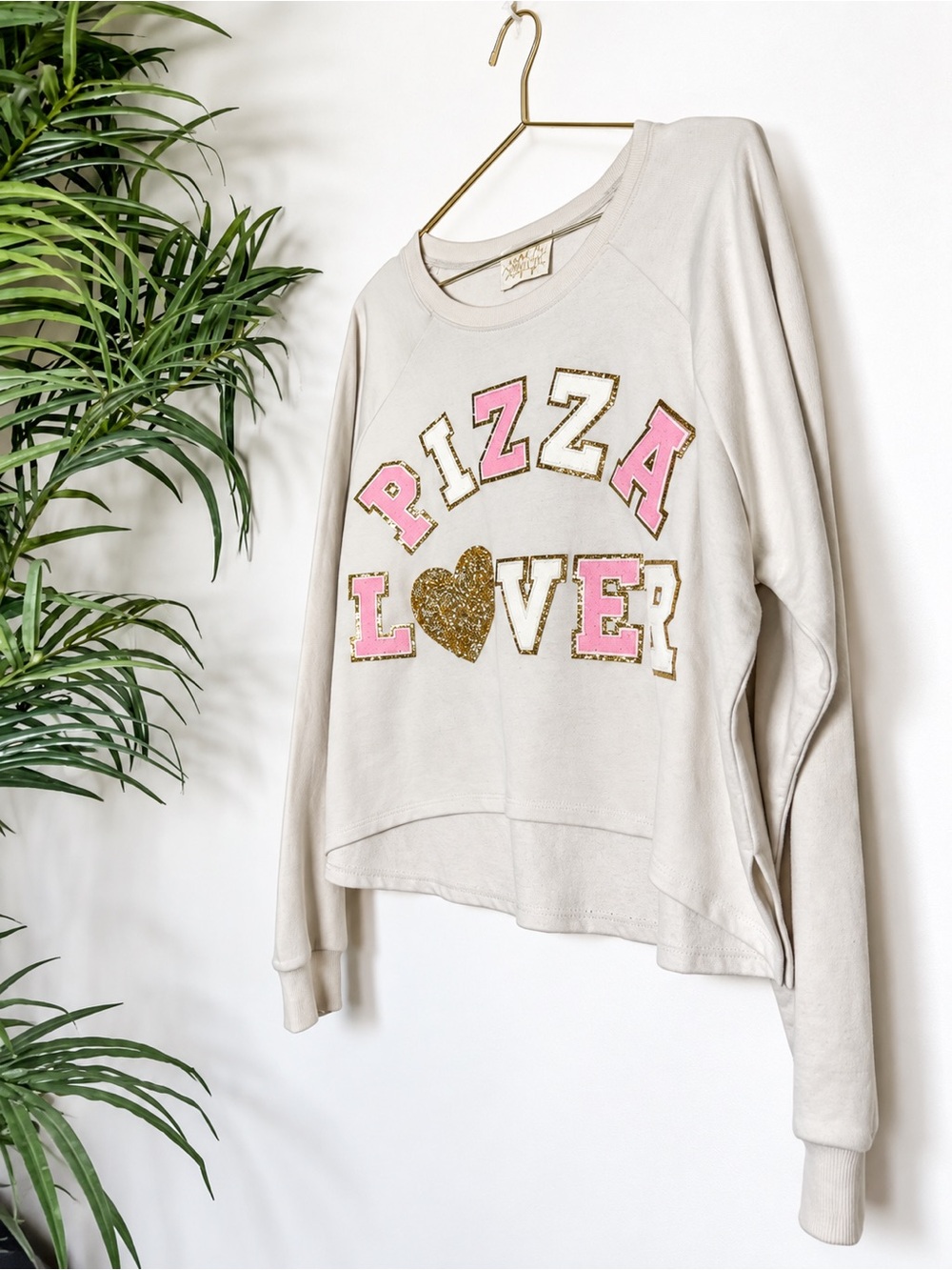 F27. PIZZA LOVER Crew 24/23" Oversize